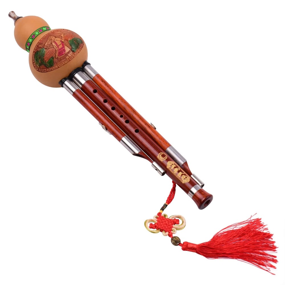 Musical Instrument Flute - 3톤 C 키 훌루시 조롱박 플루트