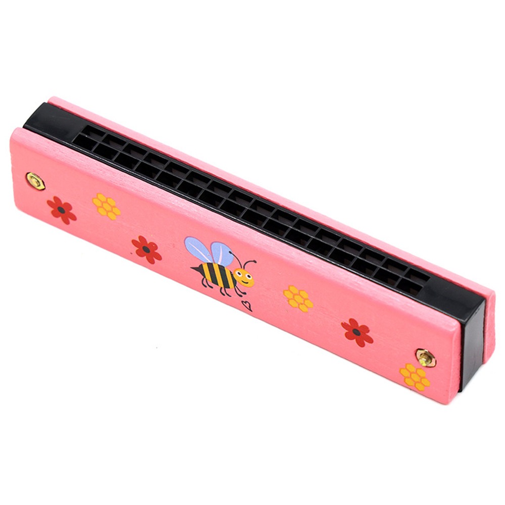 새로운 16홀 나무 하모니카 화려한 색상의 멜로디카 귀 - Musical Instrument Melodica 리뷰 및 가격