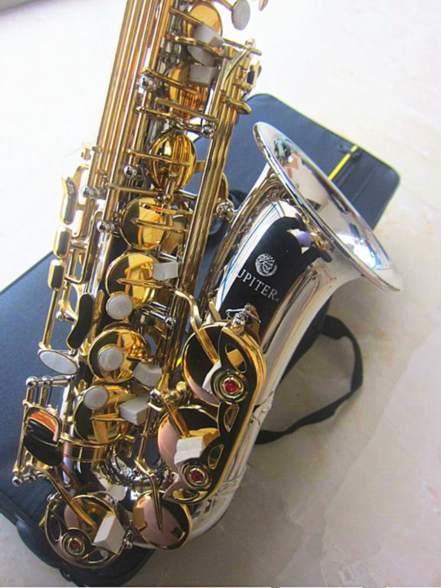 새로운 알토 색소폰 주피터 황동 니켈 도금 바디 골드  - Musical Instrument Reed 리뷰 및 가격