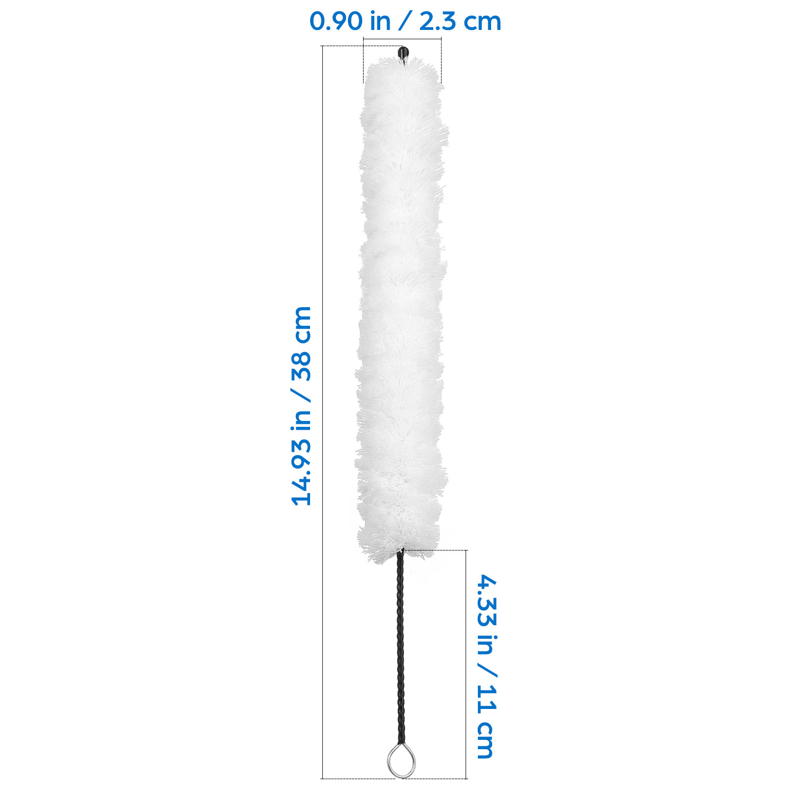 청소 헤드가 있는 플루트 브러시, 흰색 면 클리너, 악 - Musical Instrument Flute 리뷰 및 가격