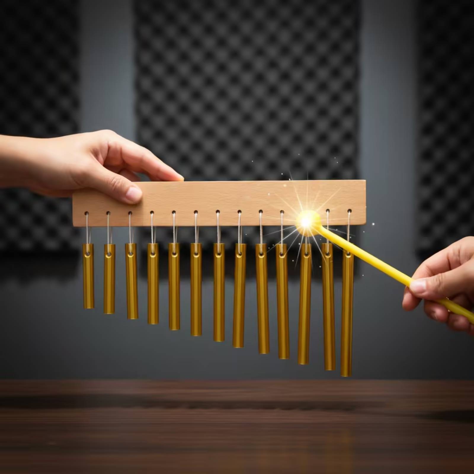바 차임스 크리스프 차임 스트라이커 윈드 차임 부드러운 - Musical Instrument Chimes 리뷰 및 가격