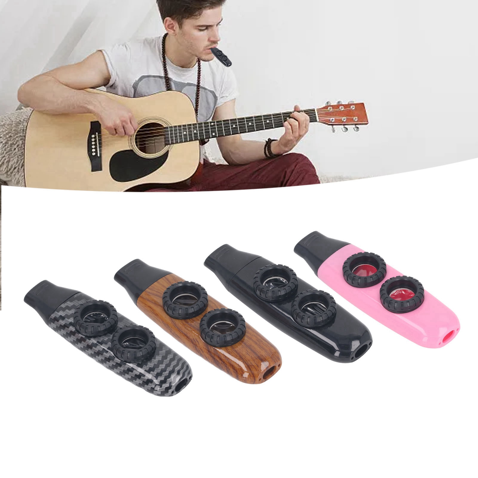 Kazoo 플루트 악기 Kazoo 플루트 듀얼 홀 플루 - Musical Instrument Flute 리뷰 및 가격