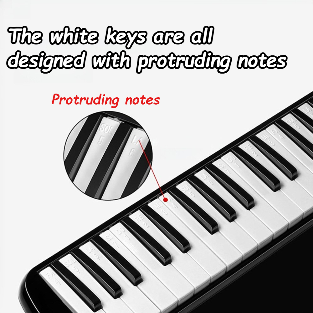 어린이 초보자를 위한 37키 멜로디카 악기 휴대용 멜로 - Musical Instrument Melodica 리뷰 및 가격